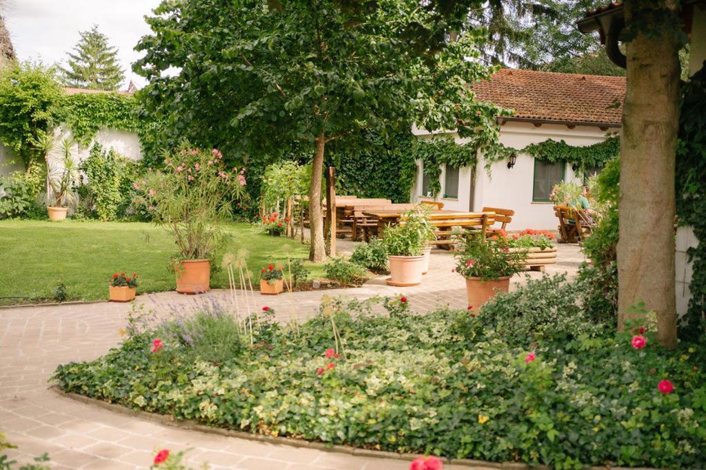 Hotel-Restaurant-Vinothek Felix Sommer Auersthal Exterior foto